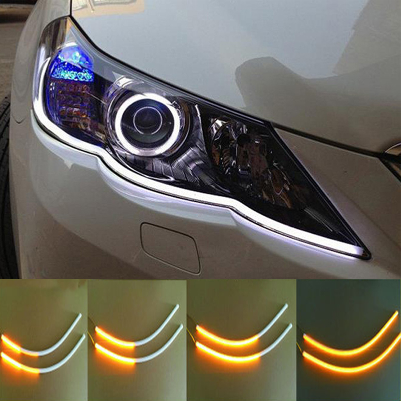 Angel Eyes flessibile Sequenziale Smooth Fari LED DRL 2x60cm BIA Angel Eyes flessibile Sequenziale Smooth Fari LED DRL 2x60cm BIA